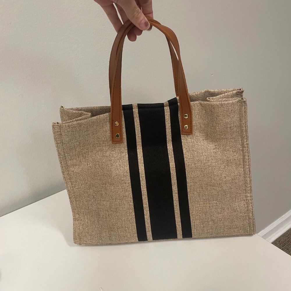 Small Canvas Bag w/ Crossbody